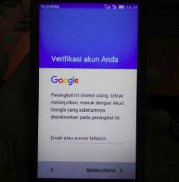 Cara bypass akun google Wiko Highway FRP