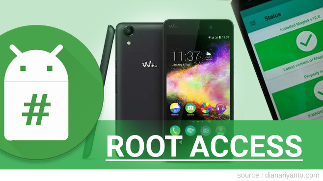 Rooting Wiko RAINBOW UP Tanpa PC