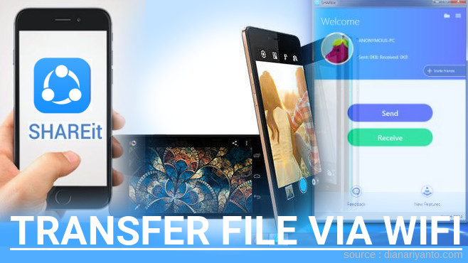 Cara Mudah Transfer File via Wifi di Wiko Highway Pure 4G Menggunakan ShareIt Versi Baru