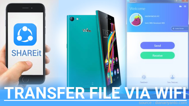 Mengenal Transfer File via Wifi di Wiko Highway Star 4G Menggunakan ShareIt Terbaru