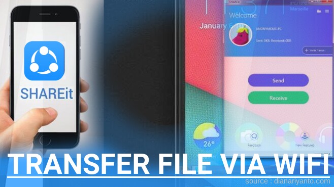 Mudahnya Transfer File via Wifi di Wiko Pulp Menggunakan ShareIt Versi Baru