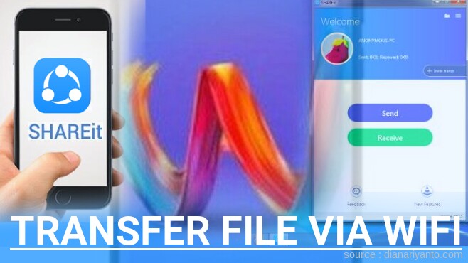 Tips Transfer File via Wifi di Wiko Tommy 3 Plus Menggunakan ShareIt Versi Baru