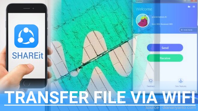 Tips Transfer File via Wifi di Wiko View Max Menggunakan ShareIt Terbaru