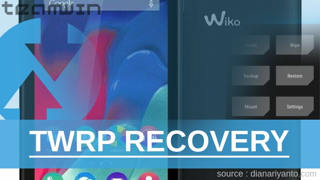Cara Install TWRP Wiko Sunset 2 S4050 Tanpa Komputer