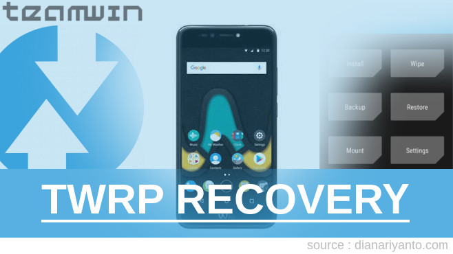 Install TWRP Wiko Upulse Paling Simpel