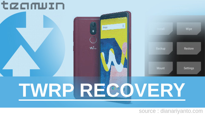 Cara Pasang TWRP Wiko View Lite Tanpa Komputer